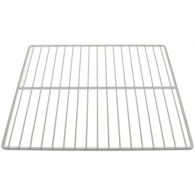 grid shelf W 525 mm L 470 mm plastic-coated steel white