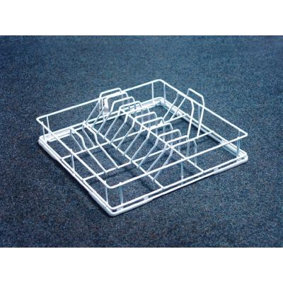 plate basket L 420mm W 420mm H 105mm plates 12 plate ø 270mm