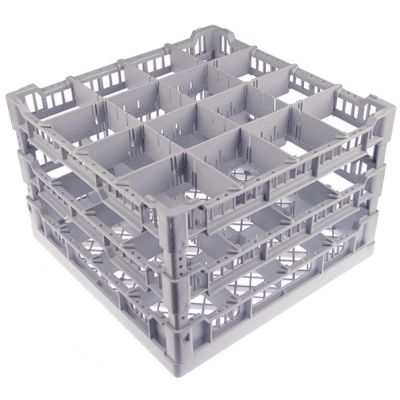 Cos pentru 16 pahare, L 396 x 396 mm, H 270 mm - 971074