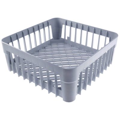 Cos mixt pentru masina de spalat vase 380 x 380 mm, H 150 mm, din plastic - 971097