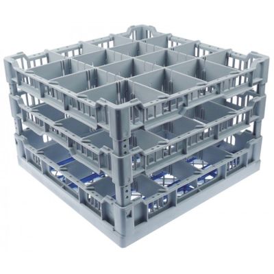 glass basket L 396mm W 396mm number of glasses 16 H 270mm usable height 230mm