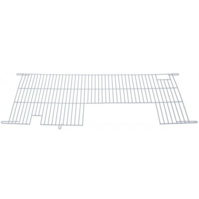 chargrill grid W 693 mm L 303 mm H 6 mm plastic-coated steel lengthwise wires gauge 4 mm