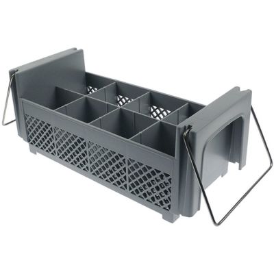 cutlery basket L 250mm W 500mm with handle