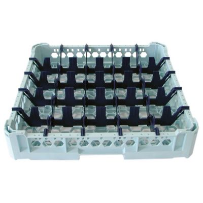 Cos pahare L 500 x 500 mm, H 100 mm, pentru 25 de pahare - 973086