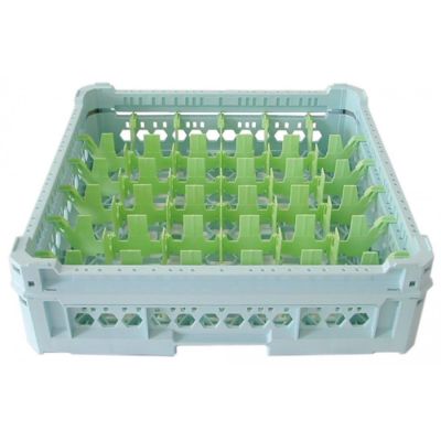 glass basket GASTROTOP L 500mm W 500mm number of glasses 36 H 150mm usable height 115mm