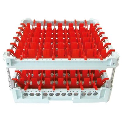 glass basket GASTROTOP L 500mm W 500mm number of glasses 49 H 186-250mm