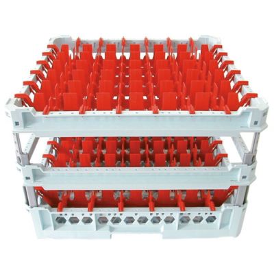 glass basket GASTROTOP L 500mm W 500mm number of glasses 49 H 251-340mm