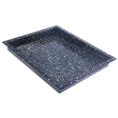 Tava gastronorm GN 2/3, 325 x 354 mm, H 40 mm, otel emailat - 993006