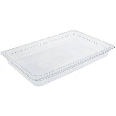 GN container size GN 1/1 D 65mm polycarbonate