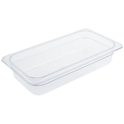 GN container size GN 1/3 D 65mm polycarbonate