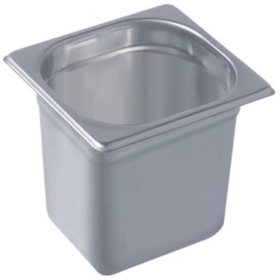 GN container size GN 1/6 D 150mm SS 18/10