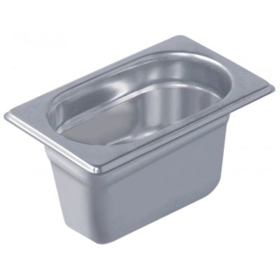 GN container size GN 1/9 D 100mm SS 18/10