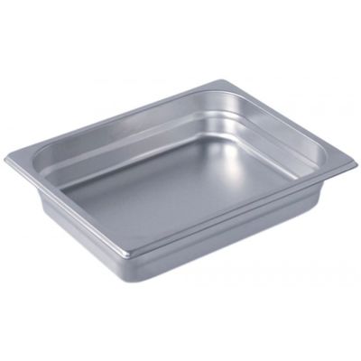 GN container size GN 1/2 with sandwich base D 65 mm SS 18/10