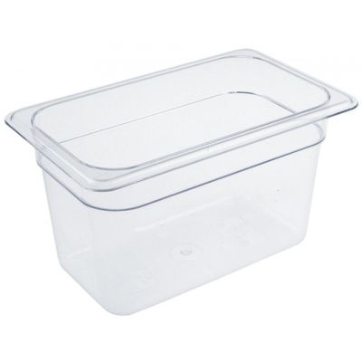 GN container size GN 1/4 D 150mm polycarbonate