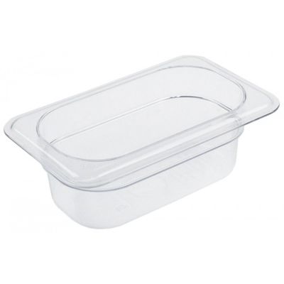 GN container size GN 1/9 D 65mm polycarbonate