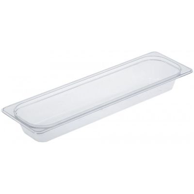 GN container size GN 2/4 D 65mm polycarbonate