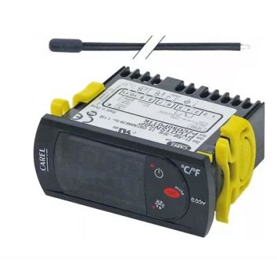 Termostat digital CAREL, L 71x29 mm, 230 V, senzor NTC - 378544