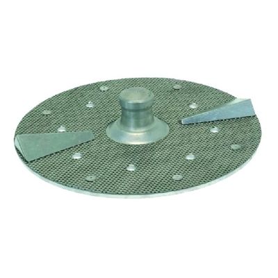 Disc abraziv ø 380 mm, ax ø 33 x 28 mm, pentru masina de cartofi - IV98406220